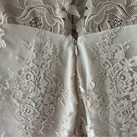 Free People x Saylor Nude Leondra Lace Dress - Picture 9 of 16